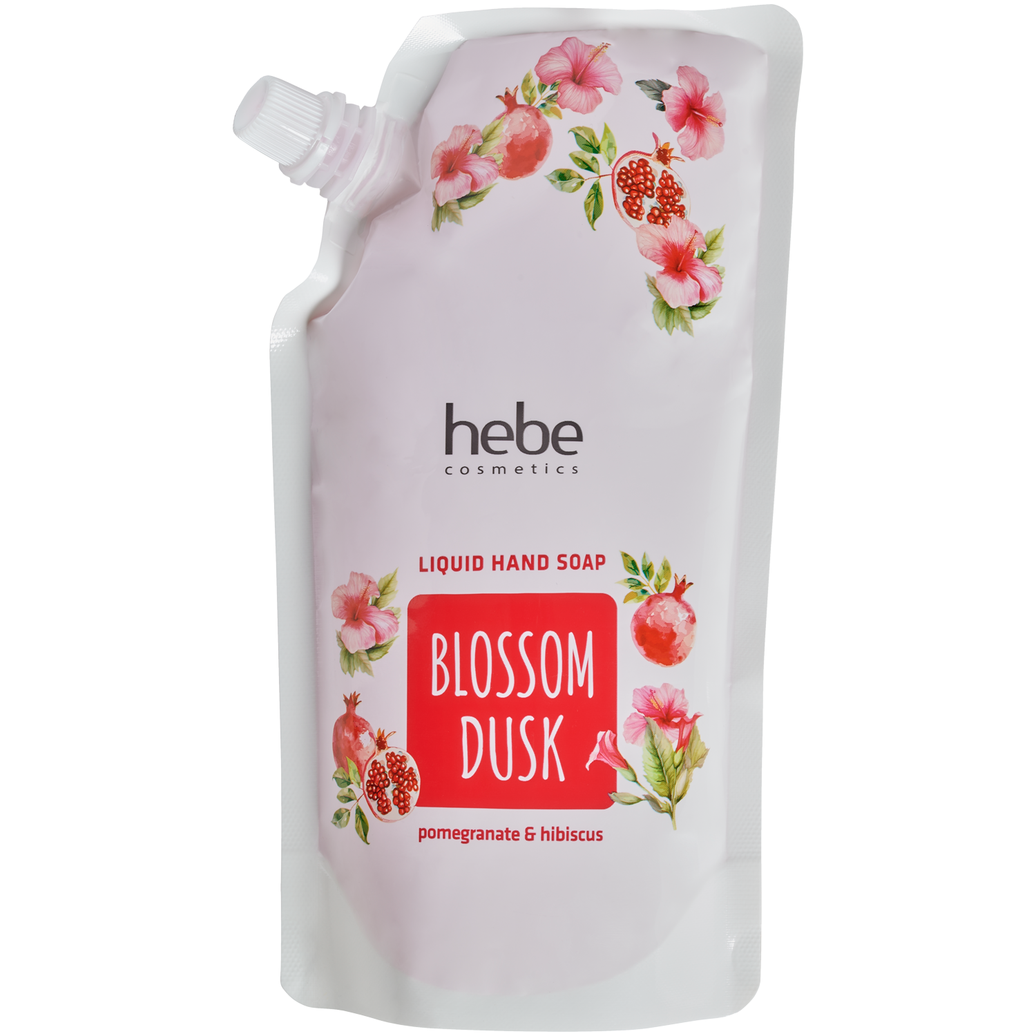 Hebe Cosmetics Blossom Dusk mydło do rąk w płynie refill, 500 ml