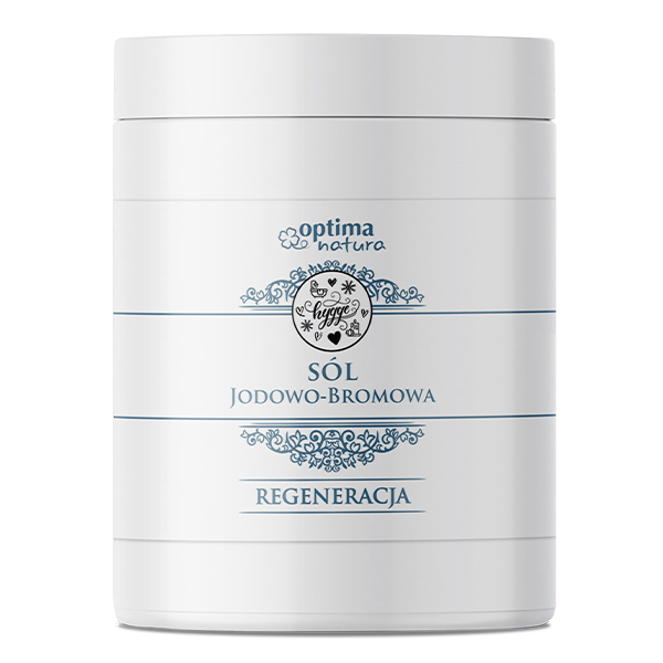 Optima Natura sól do kąpieli Jodowo-Bromowa Hygge Regeneracja, 1 kg