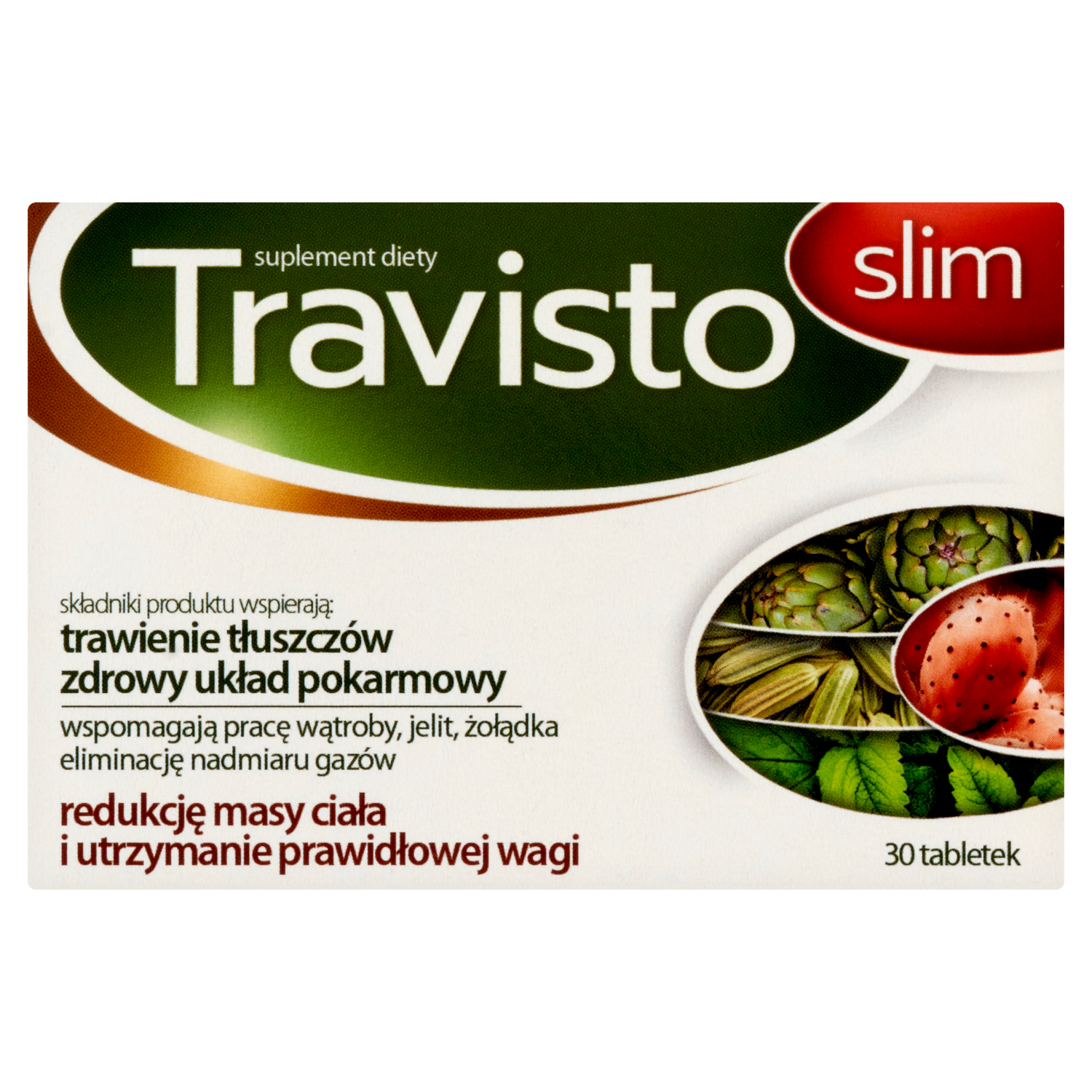 Travisto Slim suplement diety, 30 tabl./1 opak.