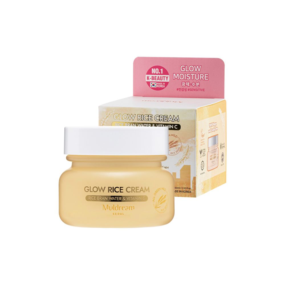 Muldream All Green Mild nawilżający krem do twarzy, 60 ml