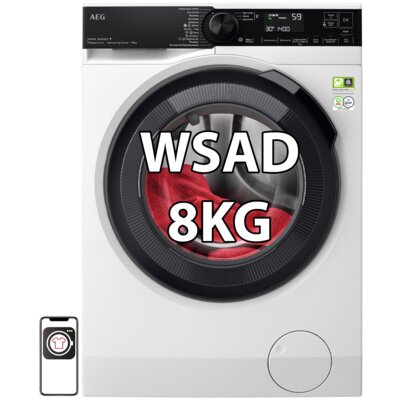 Pralka AEG LFR83846OP PowerCare 8000 8kg 1400obr A UniversalDose MyAEG WoolmarkGreen