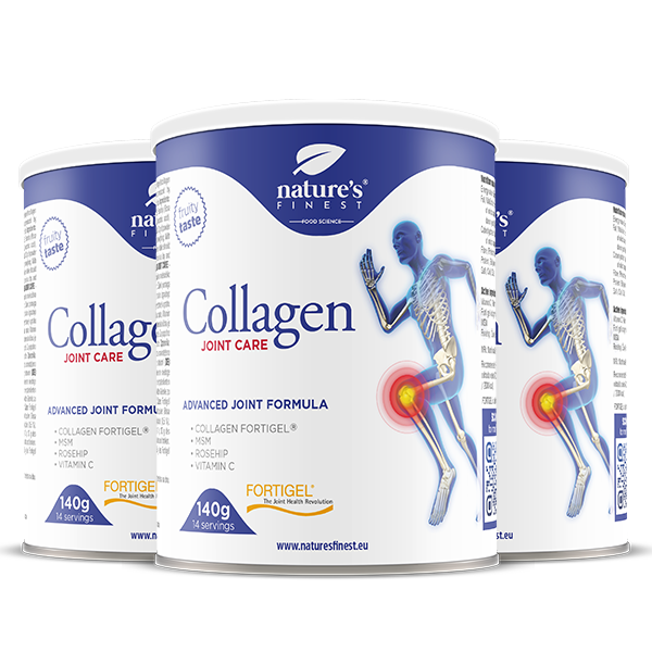 Nature's Finest Collagen zestaw: suplement diety z kolagenem, 3x140 g