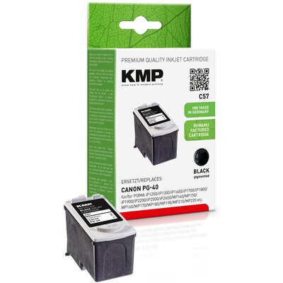 Tusz KMP do Canon PG-40 Czarny 16 ml 1500,4001