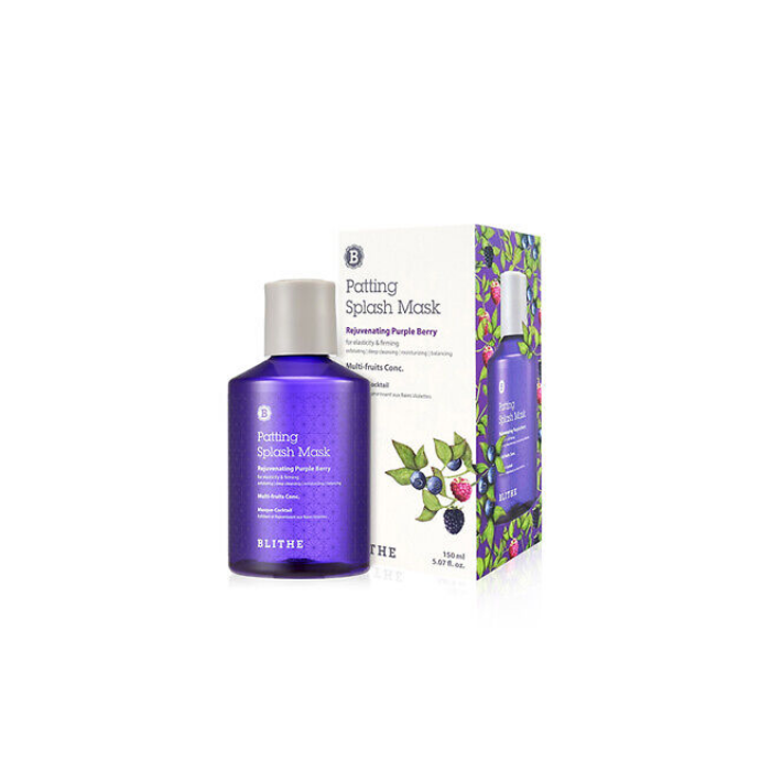 Blithe Patting Splash Mask Rejuvenating Purple Berry ujędrniająca maseczka do twarzy, 70 ml