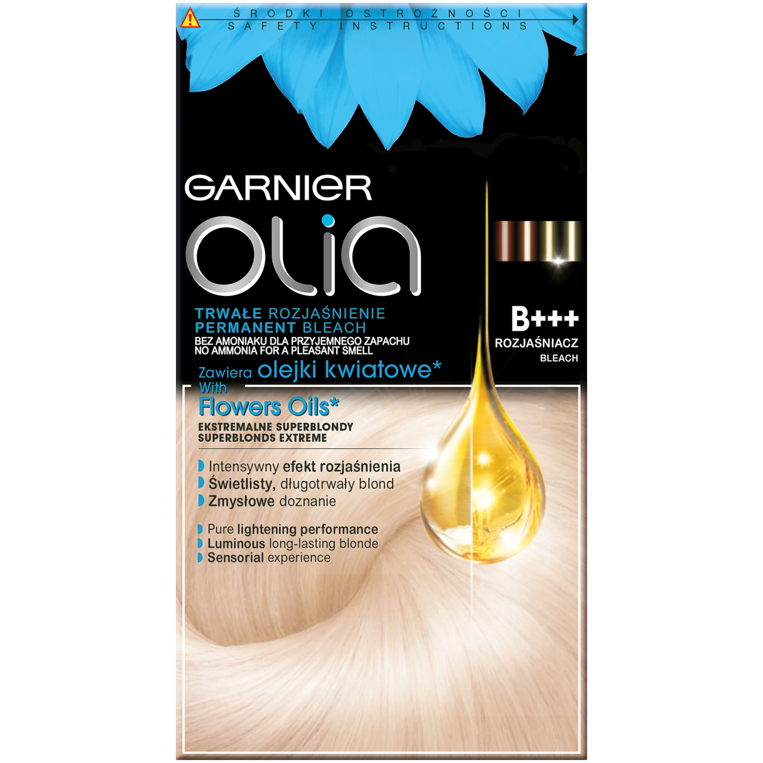 Garnier Olia rozjaśniacz do włosów B+++, 1 opak.