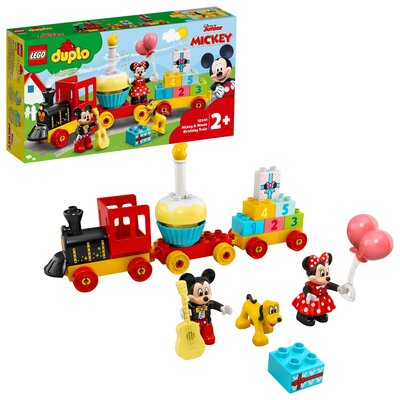 LEGO 10941 DUPLO Disney Urodzinowy pociąg myszek Miki i Minnie