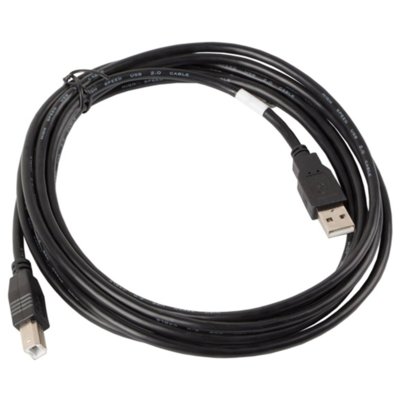 Kabel USB-A - USB-B LANBERG CA-USBA-10CC-0030-BK 3 m