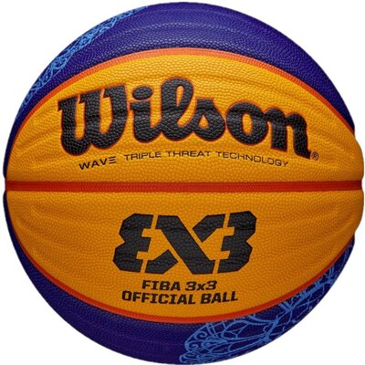 Piłka koszykowa WILSON Fiba 3X3 Paris Retail 2024 (rozmiar 6)