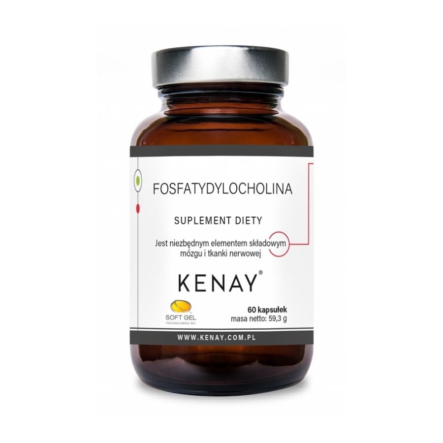 Kenay Fosfatydylocholina suplement diety, 60 kaps./1 opak.