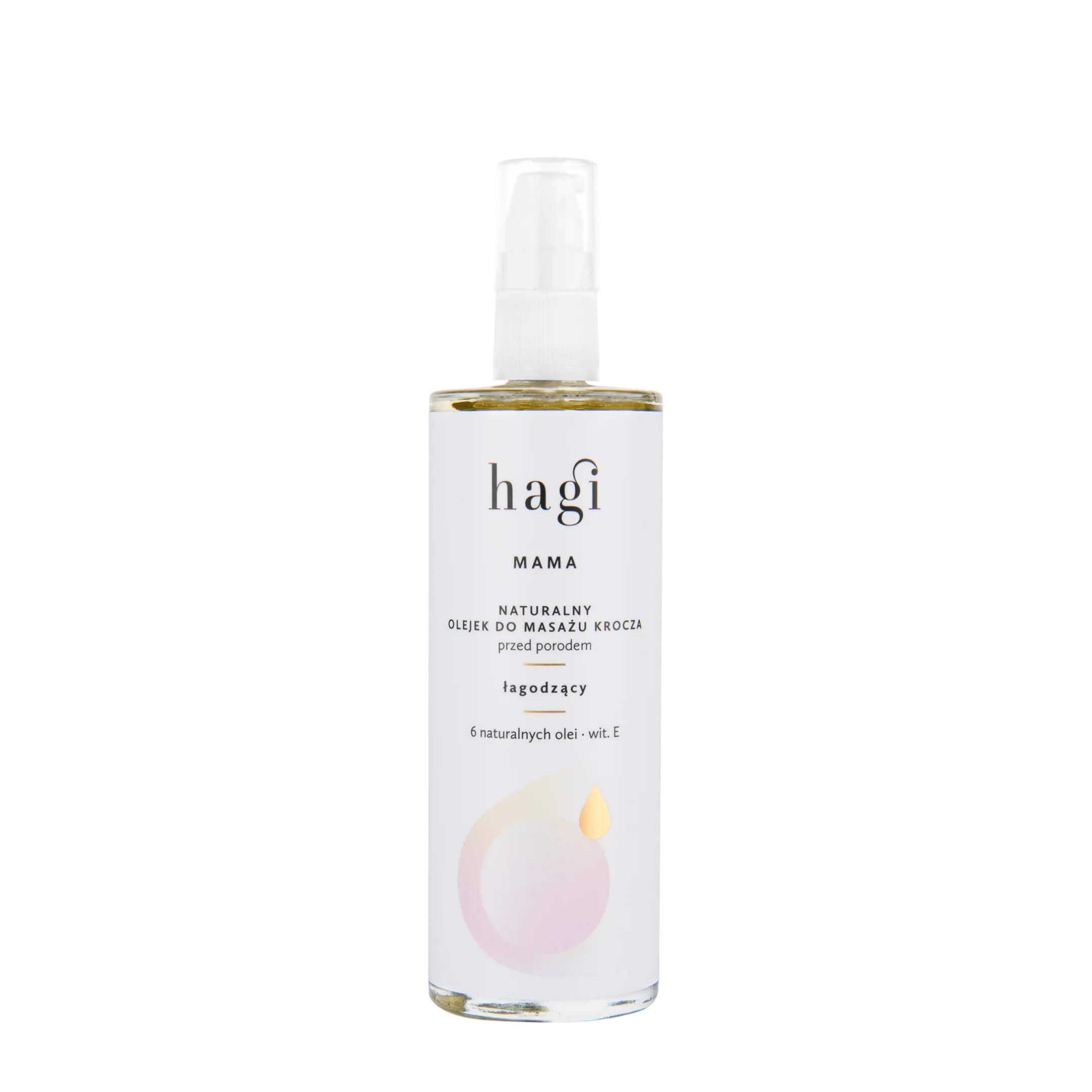 Hagi Mama olejek do masażu krocza, 200 ml