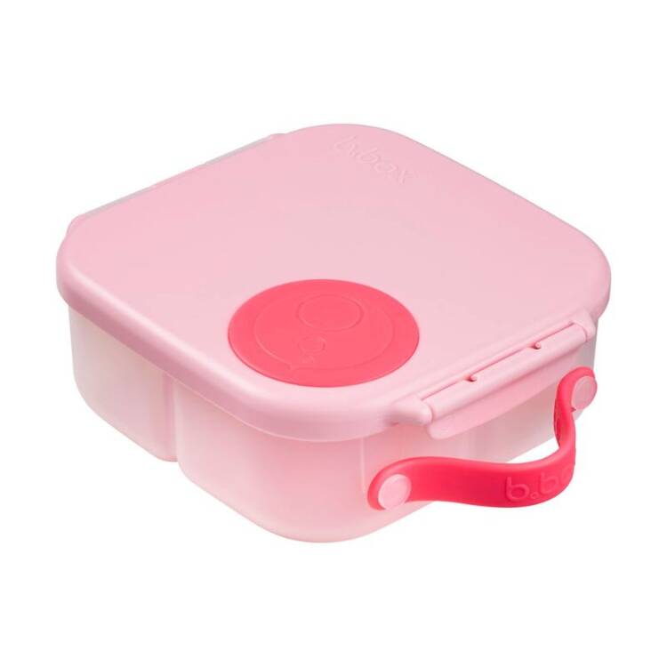 B.box lunchbox dla dzieci do szkoły - szczelna mini śniadaniówka z przegródkami flamingo fizz, 1 szt.