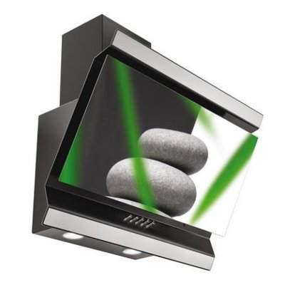 Okap VDB Deco Stone 60 Czarny 280m3/h 63dB klasa C