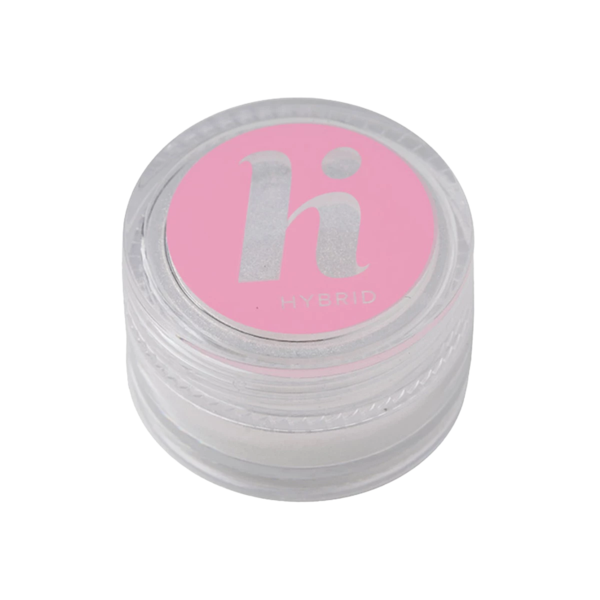 Hi Hybrid pyłek do zdobienia paznokci 511 glam silver dust, 5 ml
