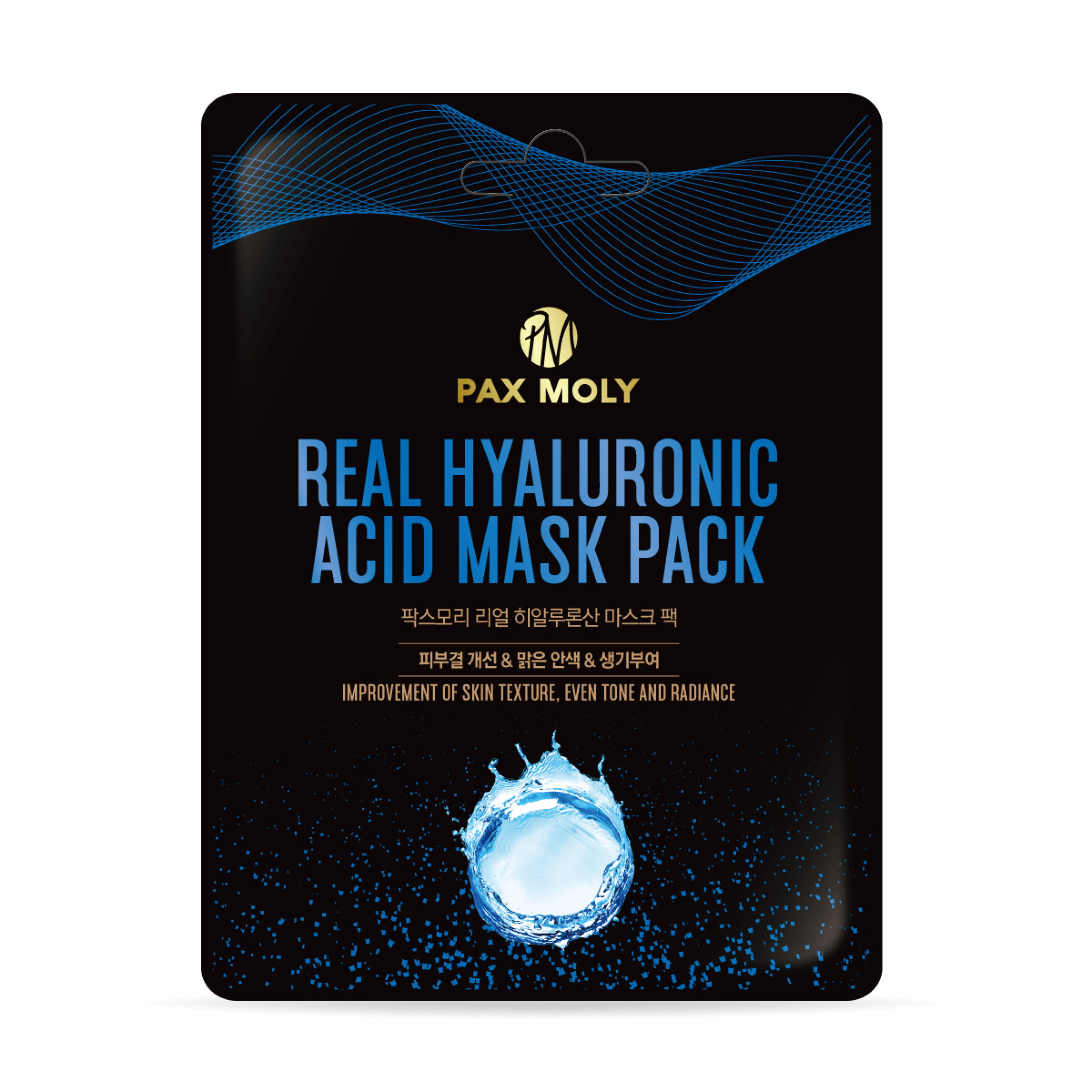 Pax Moly Hyaluronic Acid Mask Pack maska w płachcie z kwasem hialuronowym, 25 ml