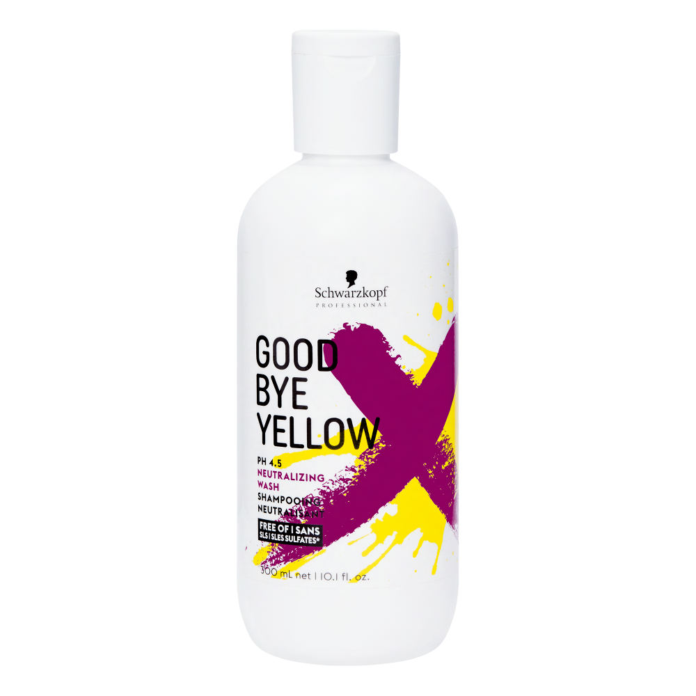 Schwarzkopf Professional Goodbye Yellow szampon do włosów neutralizujący żółte odcienie, 300 ml