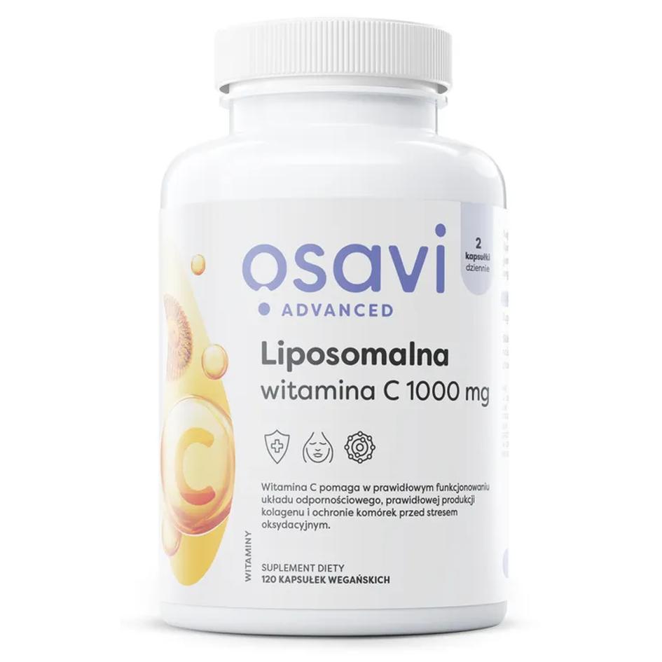 Osavi suplement diety liposomalna witamina C, 1000mg, 120 kaps./1 opak.