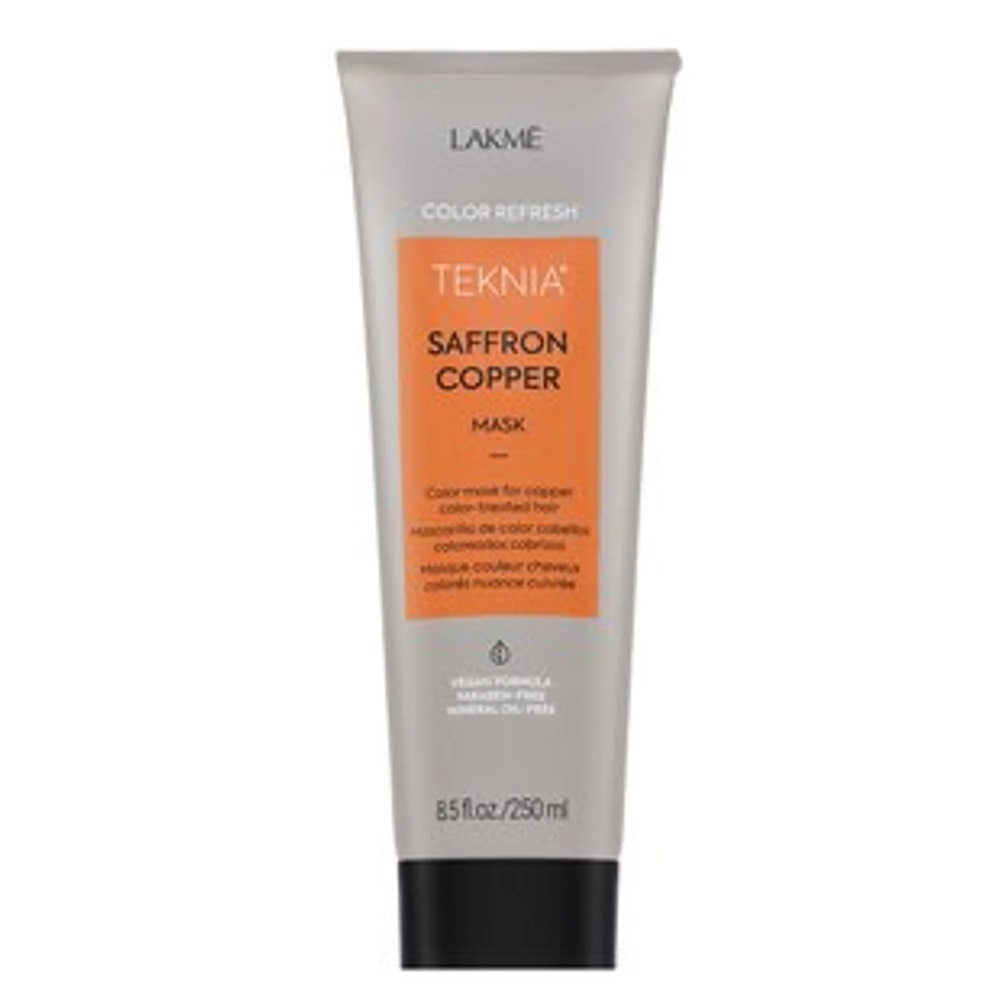 Lakme Teknia Saffron Copper odświeżająca kolor maska do włosów miedzianych, 250 ml