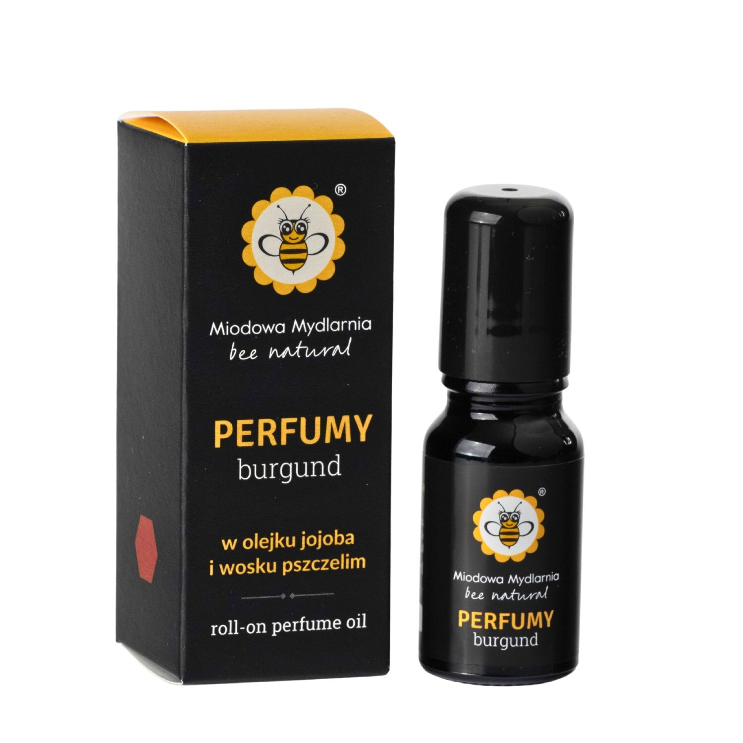 Miodowa Mydlarnia perfumy roll-on burgund, 10 ml