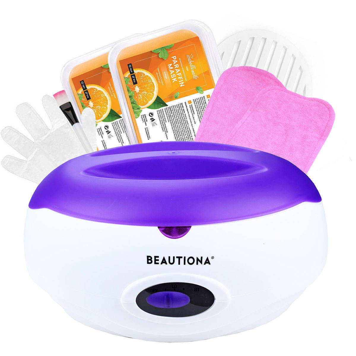 Isabellenails zestaw do zabiegu parafinowego, 1 opak.