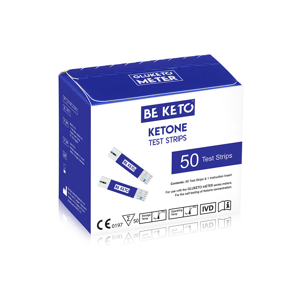Be Keto gluketometer, testy paskowe ketony, 50 szt./1 opak.