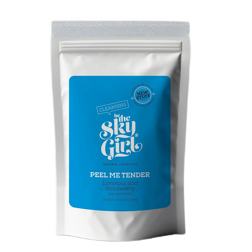 Be The Sky Girl Peel Me Tender rozświetlający peeling kwasowy do twarzy, 60 g