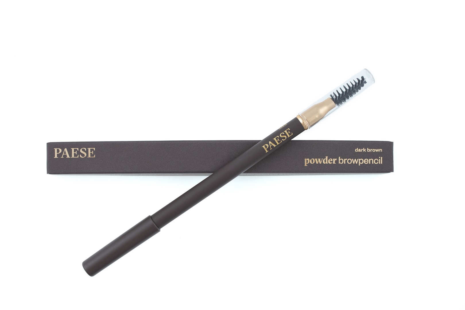 Paese Powder Browpencil pudrowa kredka do brwi, dark brown, 1,19 g