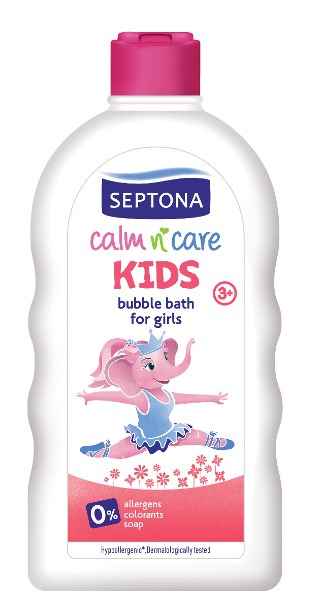 Septona, płyn do kąpieli dla dziewczynek, 500 ml