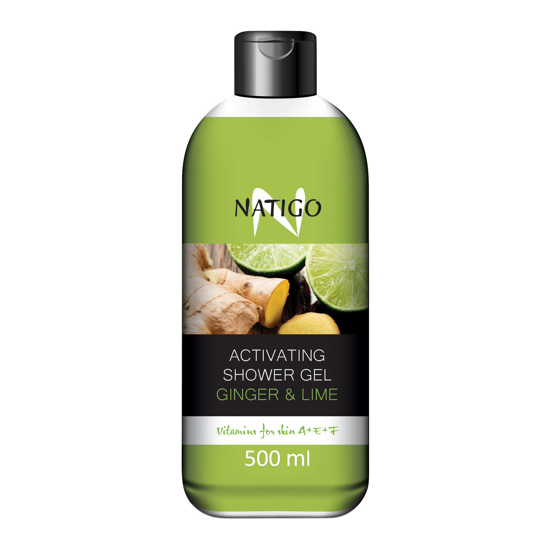 Natigo Ginger&Lime żel pod prysznic, 500 ml