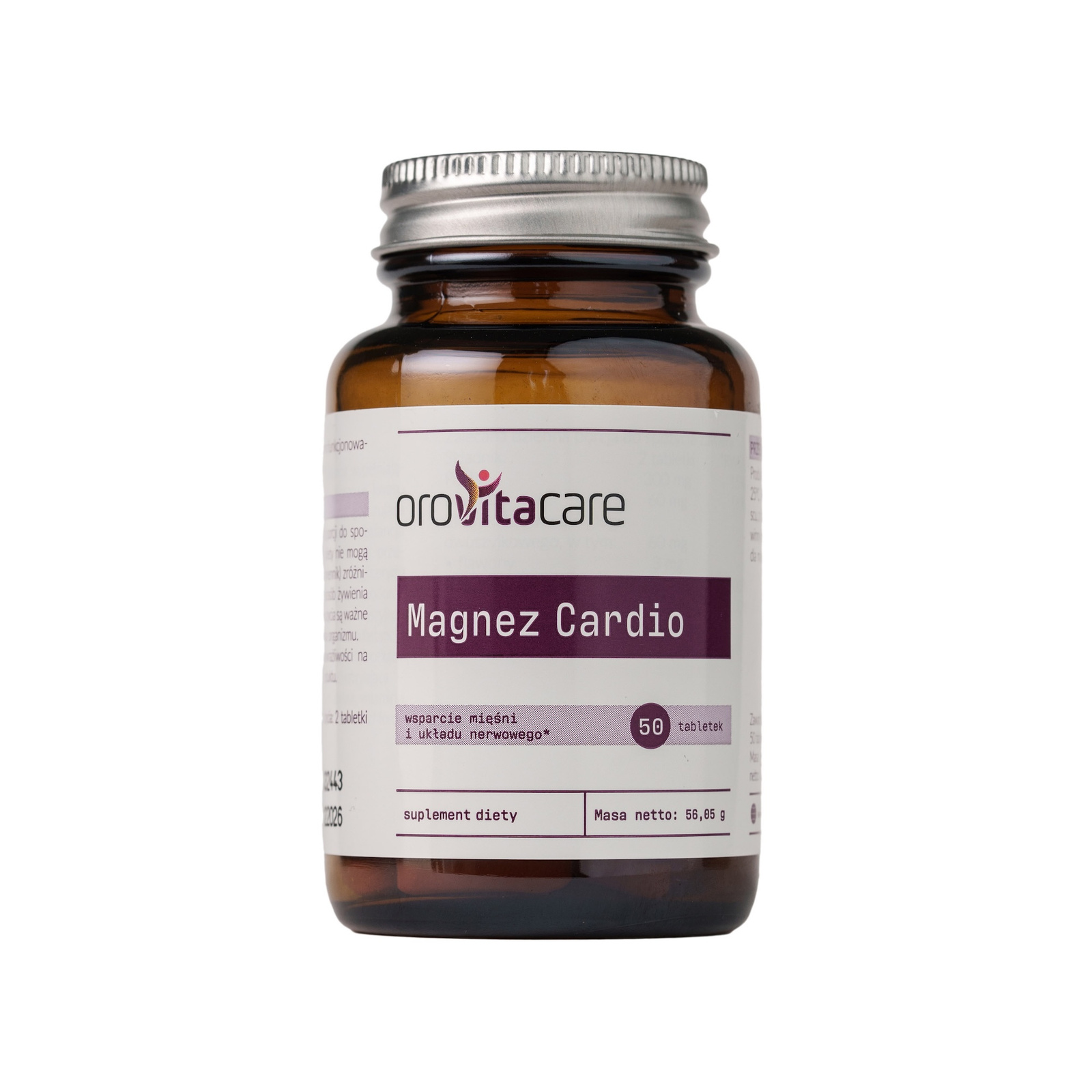 Oromed Orovitacare Magnez Cardio suplement diety, 50 tabl./1 opak.