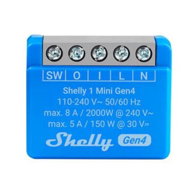 Sterownik SHELLY 1 Mini Gen4 Zigbee/Matter