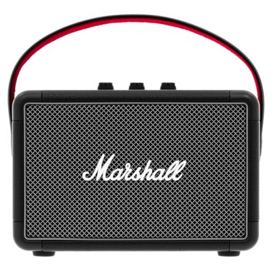 Głośnik mobilny MARSHALL Kilburn II Bateria 20 godz., IPX2, Prawdziwa stereofonia, Dźwięk 360°, Aplikacja Marshall Czarny