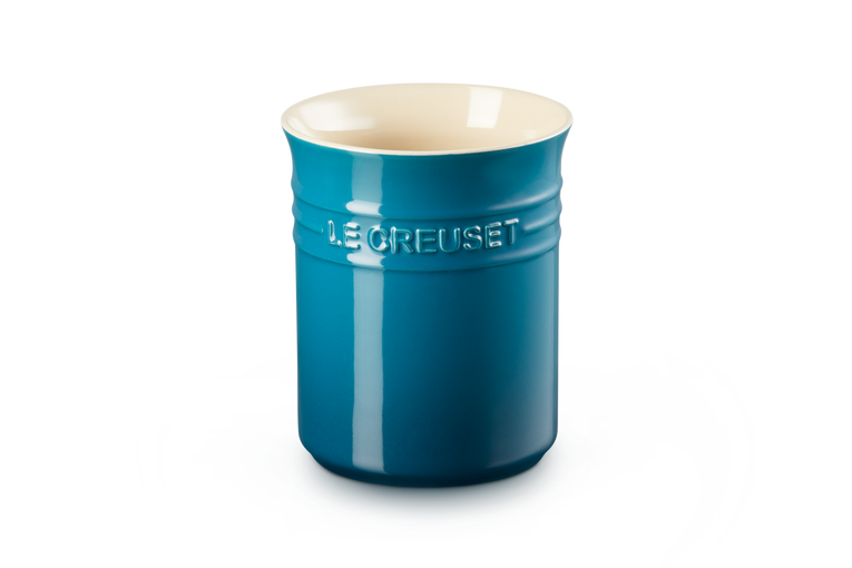 Le Creuset -  Mały pojemnik na przybory kuchenne kamionka deep teal
