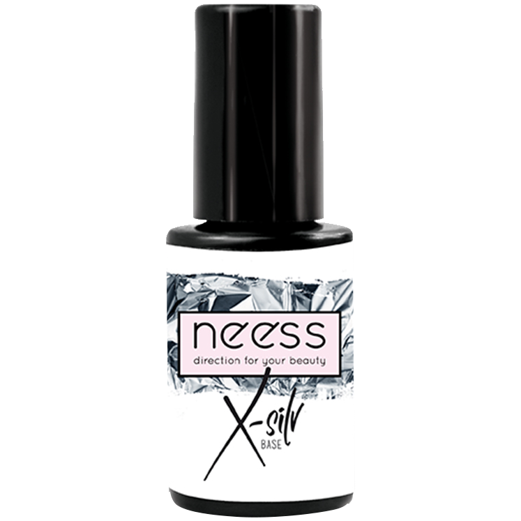 Neess baza kauczukowa pod lakier hybrydowy x-silv, 4 ml