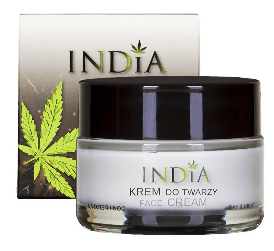 Konopny krem do twarzy 50 ml (India)