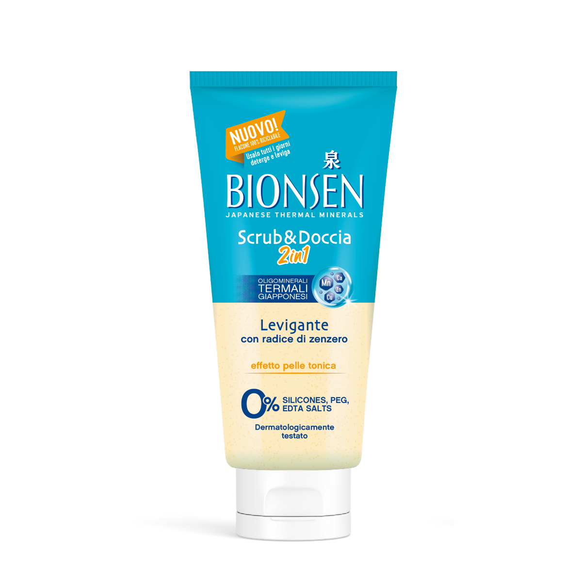 Bionsen Ginger wygładzający peeling do ciała, 300 ml