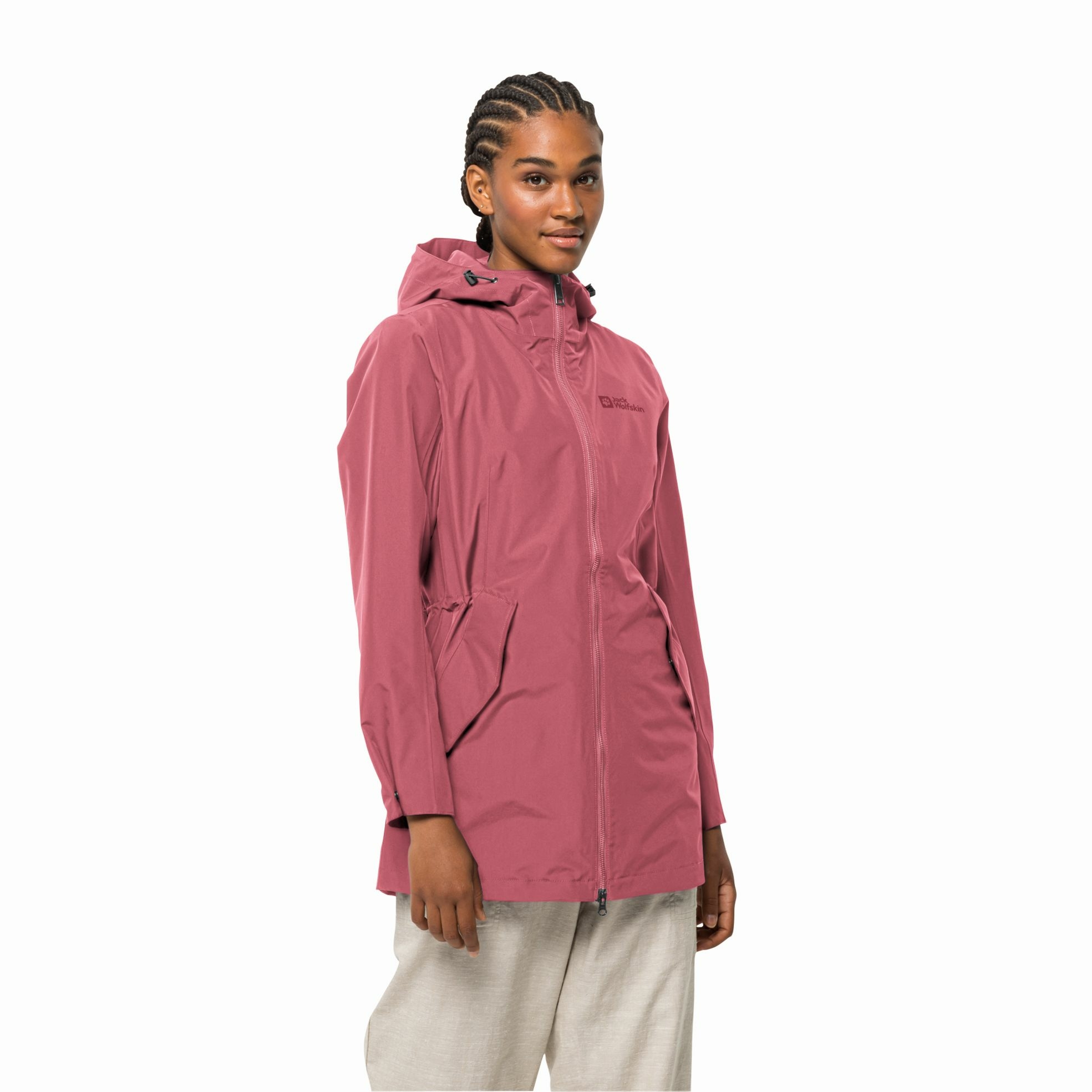Damska parka Jack Wolfskin DAKAR PARKA W soft pink - M