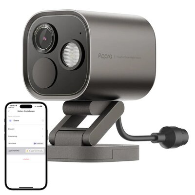 Kamera AQARA Camera Hub G5 Pro PoE Zewnętrzna, LAN Szary