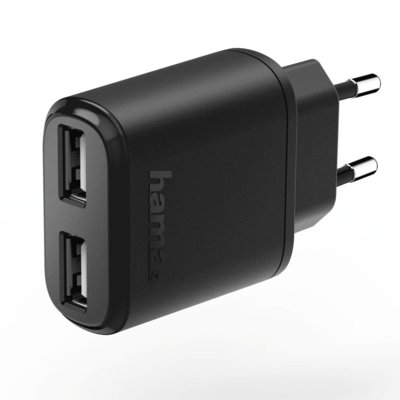 Ładowarka sieciowa HAMA 12W Czarny