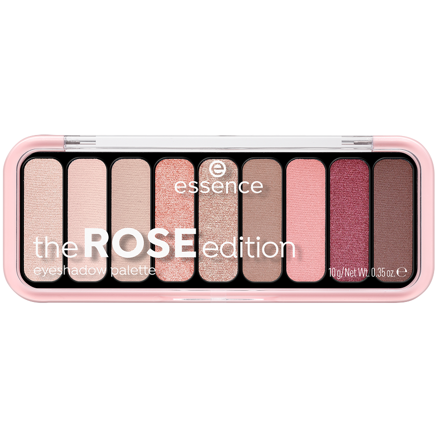 Essence The Rose paleta cieni do powiek, 10 g