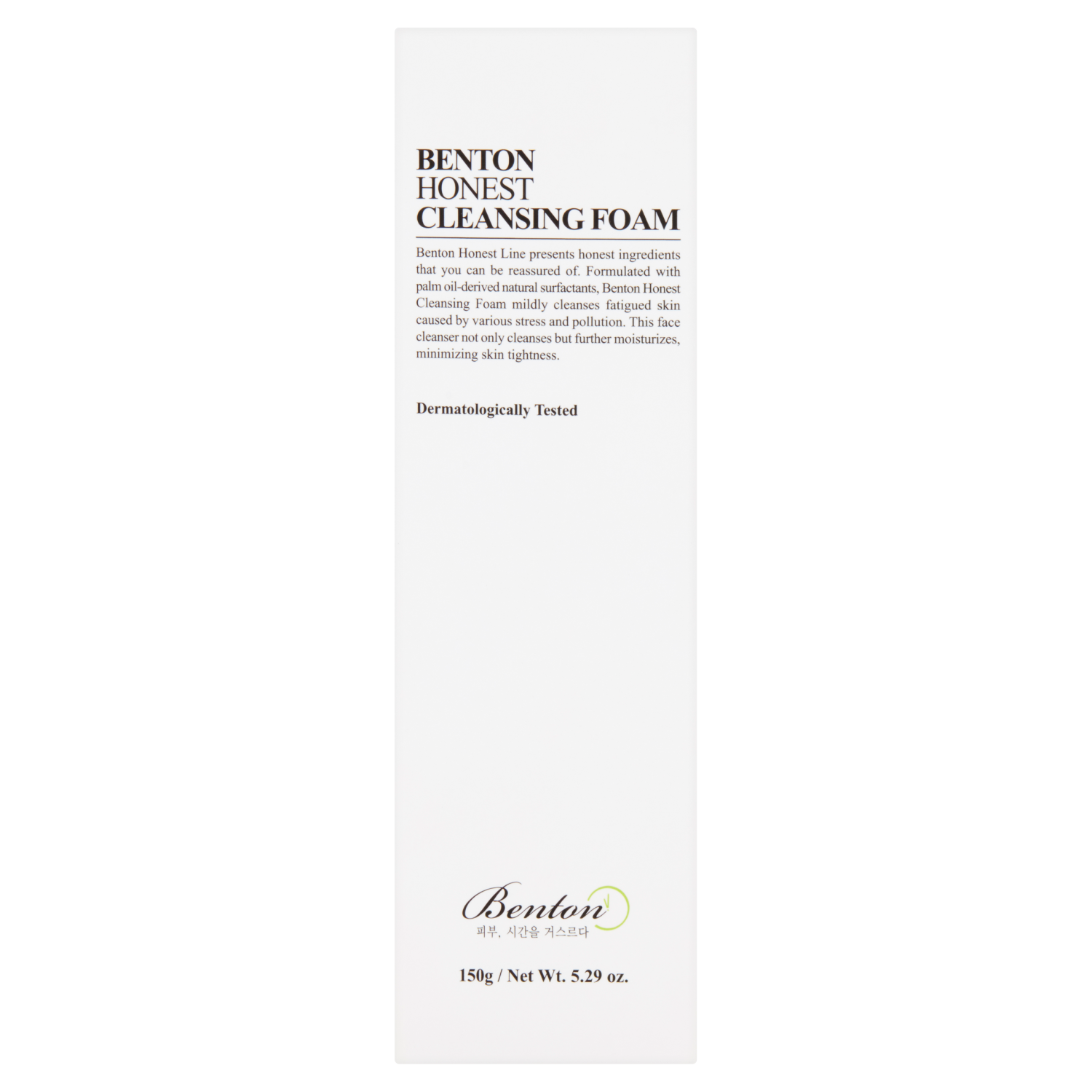 Benton Honest pianka oczyszczająca do twarzy, 150 g