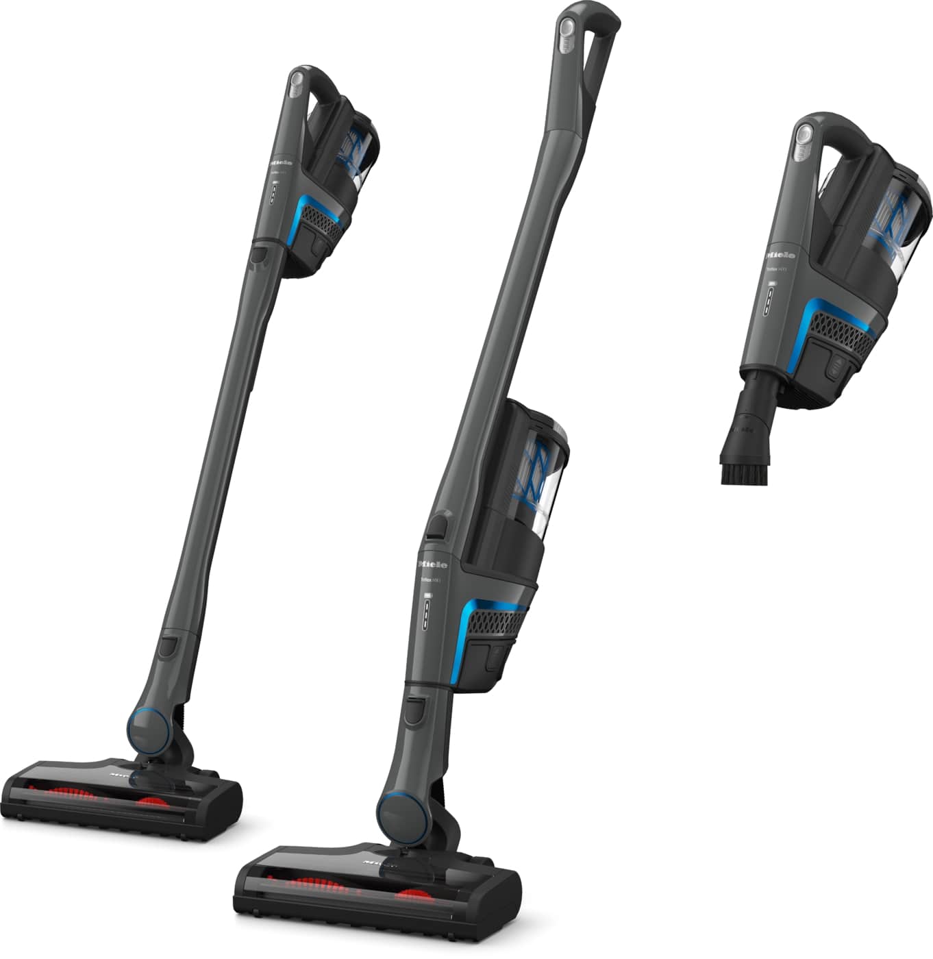 Miele - odkurzacz pionowy Triflex HX1 Facelift szary