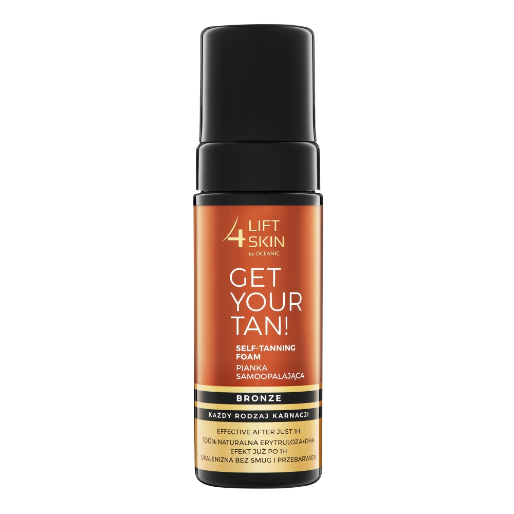 Lift4Skin Get Your Tan! pianka samoopalająca, 150 ml