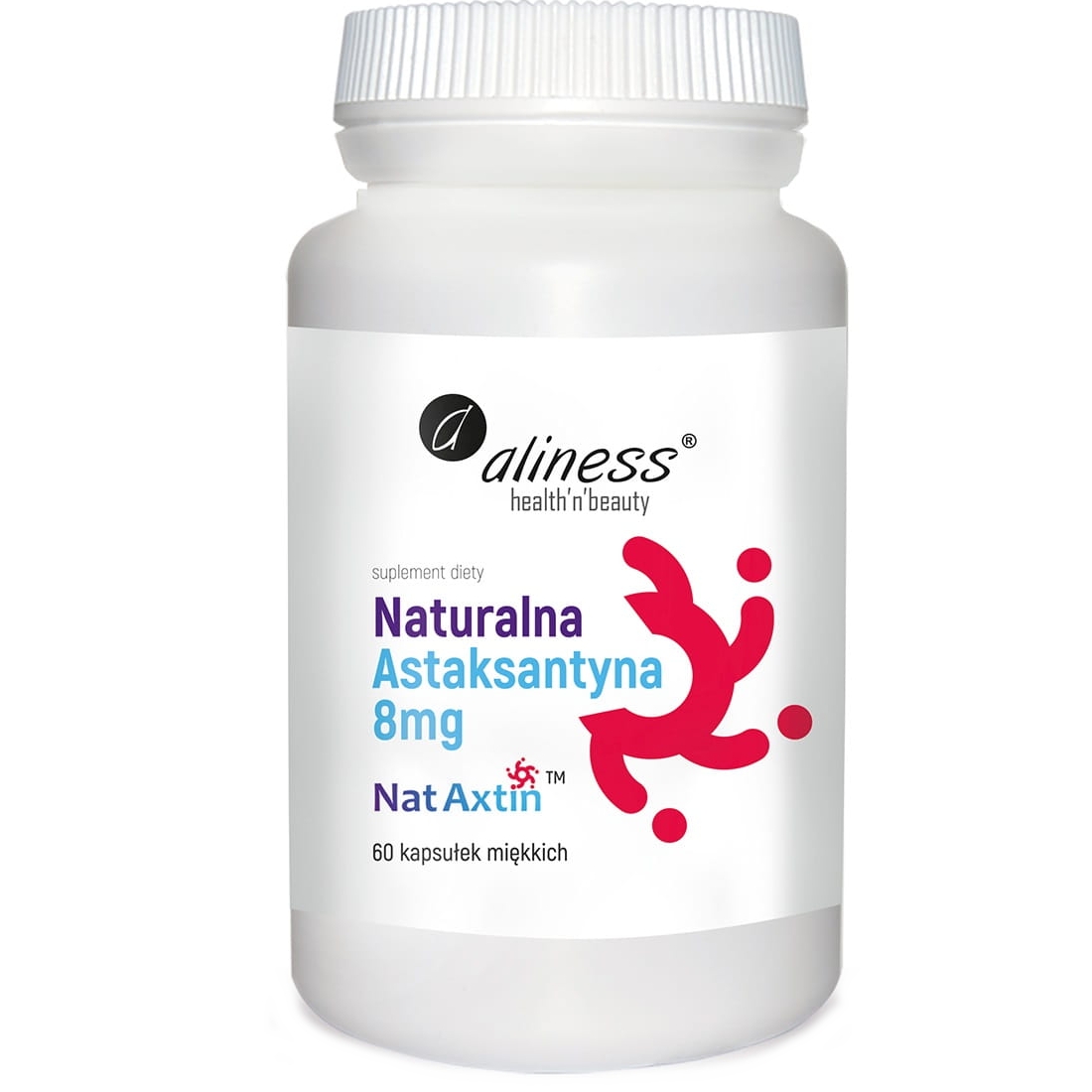 Aliness Naturalna Astaksantyna suplement diety, 60 kaps./1 opak.