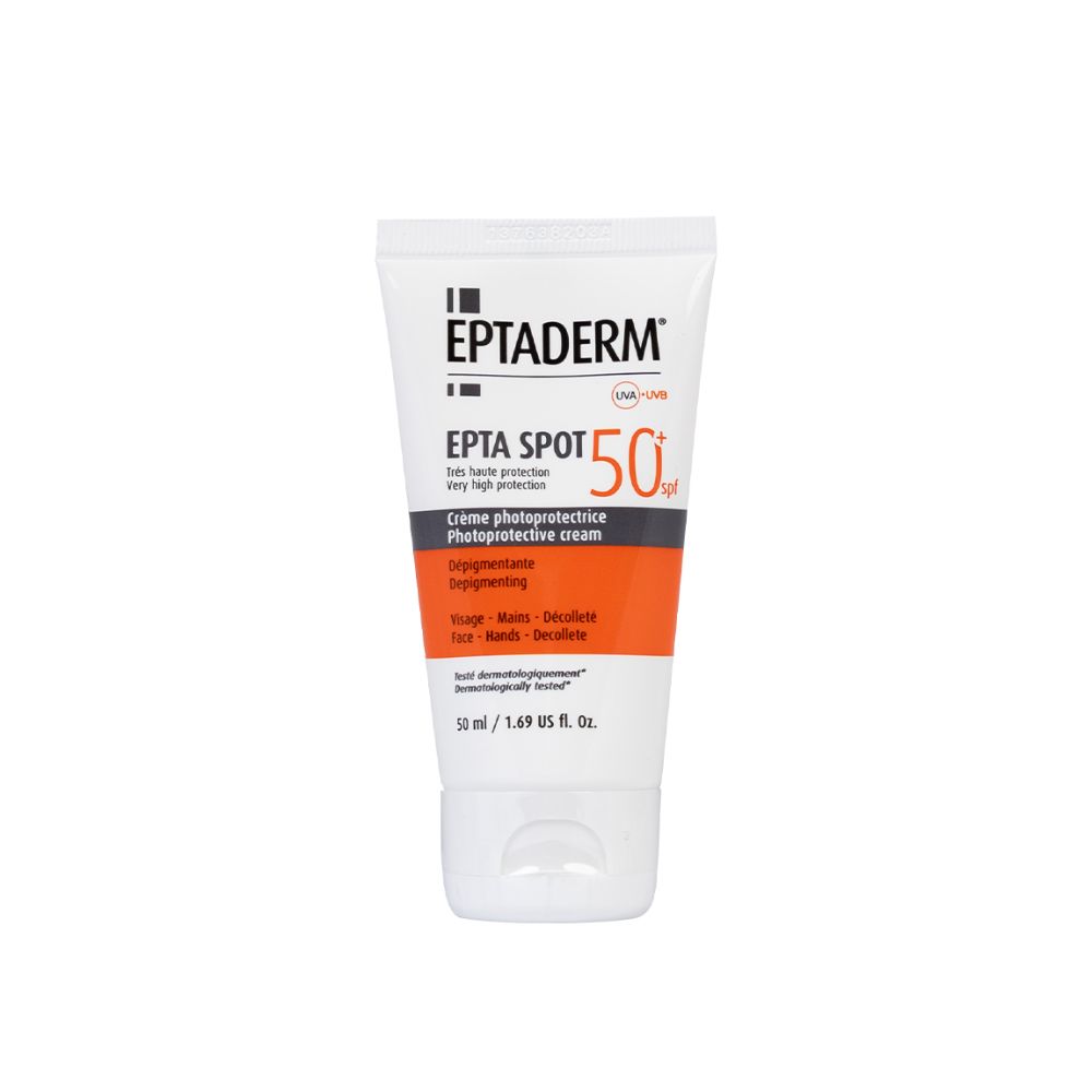 Eptaderm Epta Spot krem z fotoprotekcją SPF50+ do skóry z przebarwieniami, 50 ml