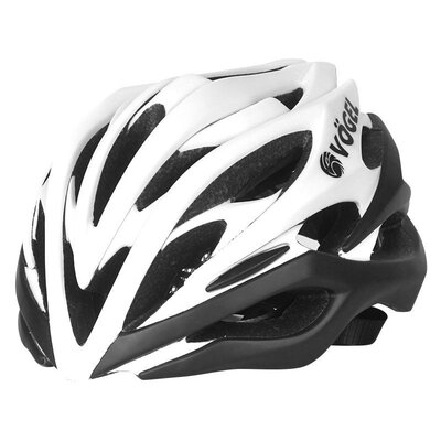 Kask rowerowy VÖGEL VKA-932BK Czarno-biały  (rozmiar M/L)