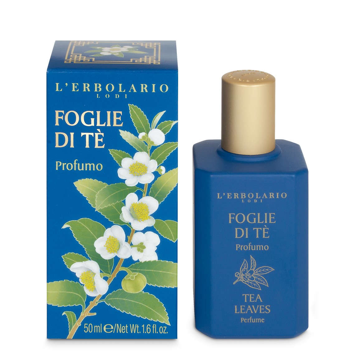 L'Erbolario Foglie di Tè woda perfumowana unisex, 50 ml