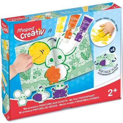 Farby do malowania palcami MAPED CREATIV Zwierzątka 907043