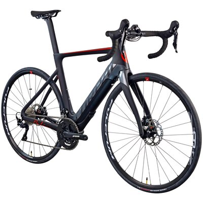 Rower elektryczny TORPADO Balio S M23 28 cali Srebrno-czerwony