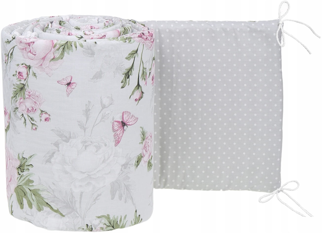 Babymam dwustronny ochraniacz 180x30 do łóżeczka