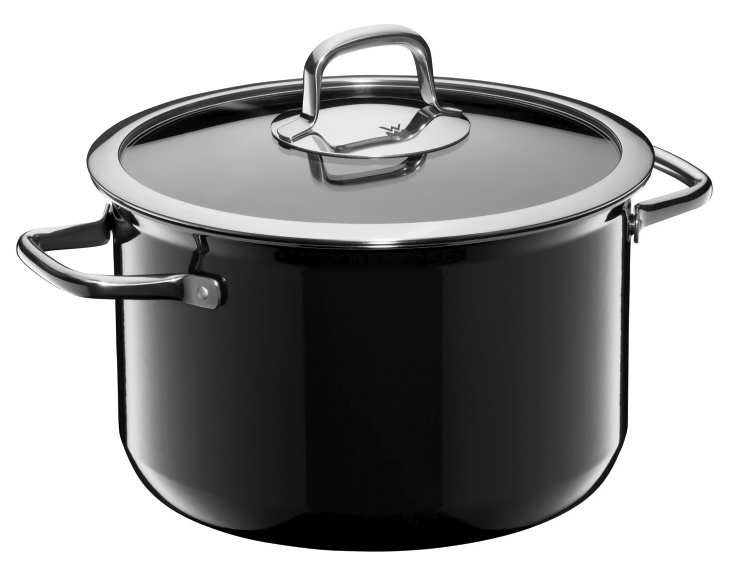 WMF - Garnek wysoki Fusiontec Compact 24 cm Czarny